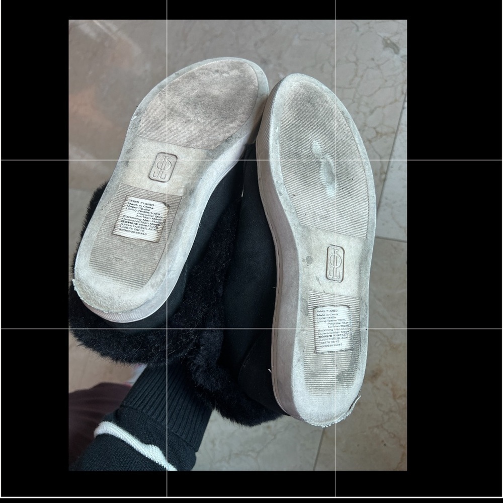 JLo Jennifer López Fur Hightop Sneackers Size 7,5 - Picture 14 of 15